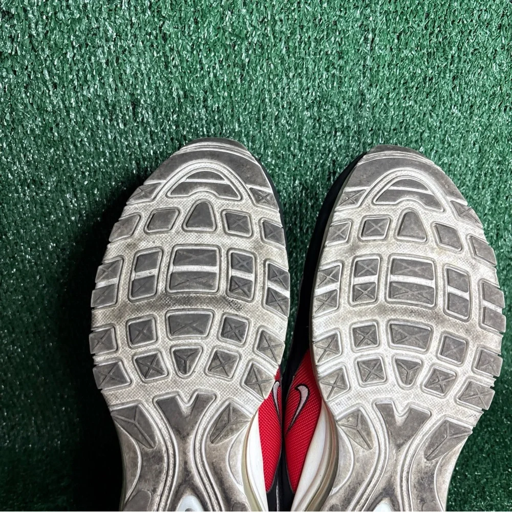 Nike ID Air Max 97 By You Mens Shoes Sneakers Black Red CT7949-991 Size‎ 14